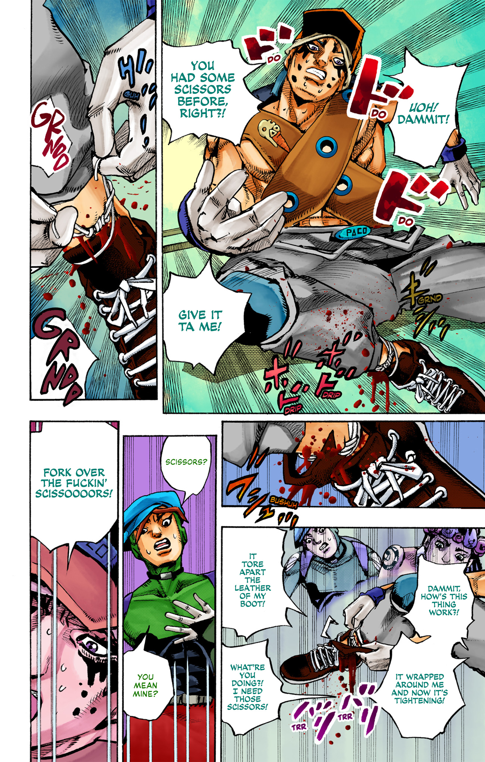 Jojo's Bizarre Adventure Part 9 - The Jojolands (Official Colored) - Vol.1 Chapter 4: The Villa On Hawaii Island, Part 2