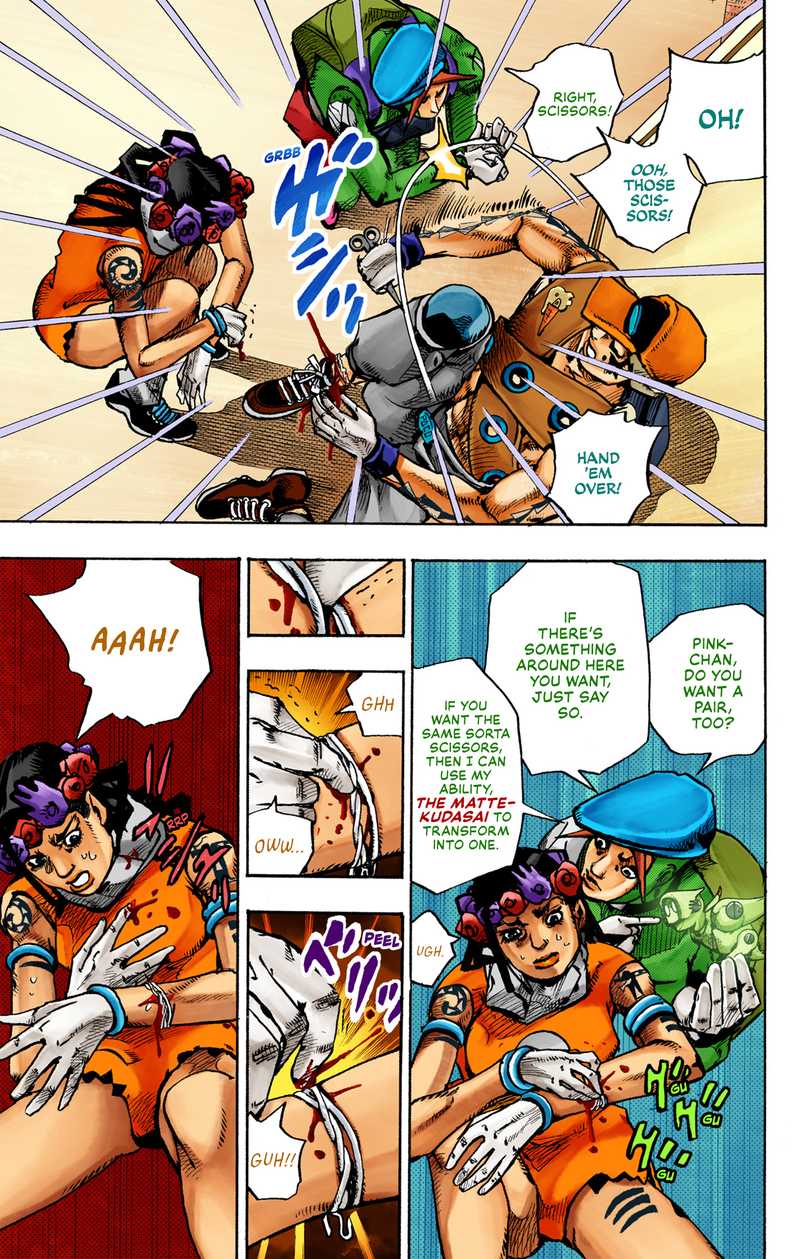 Jojo's Bizarre Adventure Part 9 - The Jojolands (Official Colored) - Vol.1 Chapter 4: The Villa On Hawaii Island, Part 2