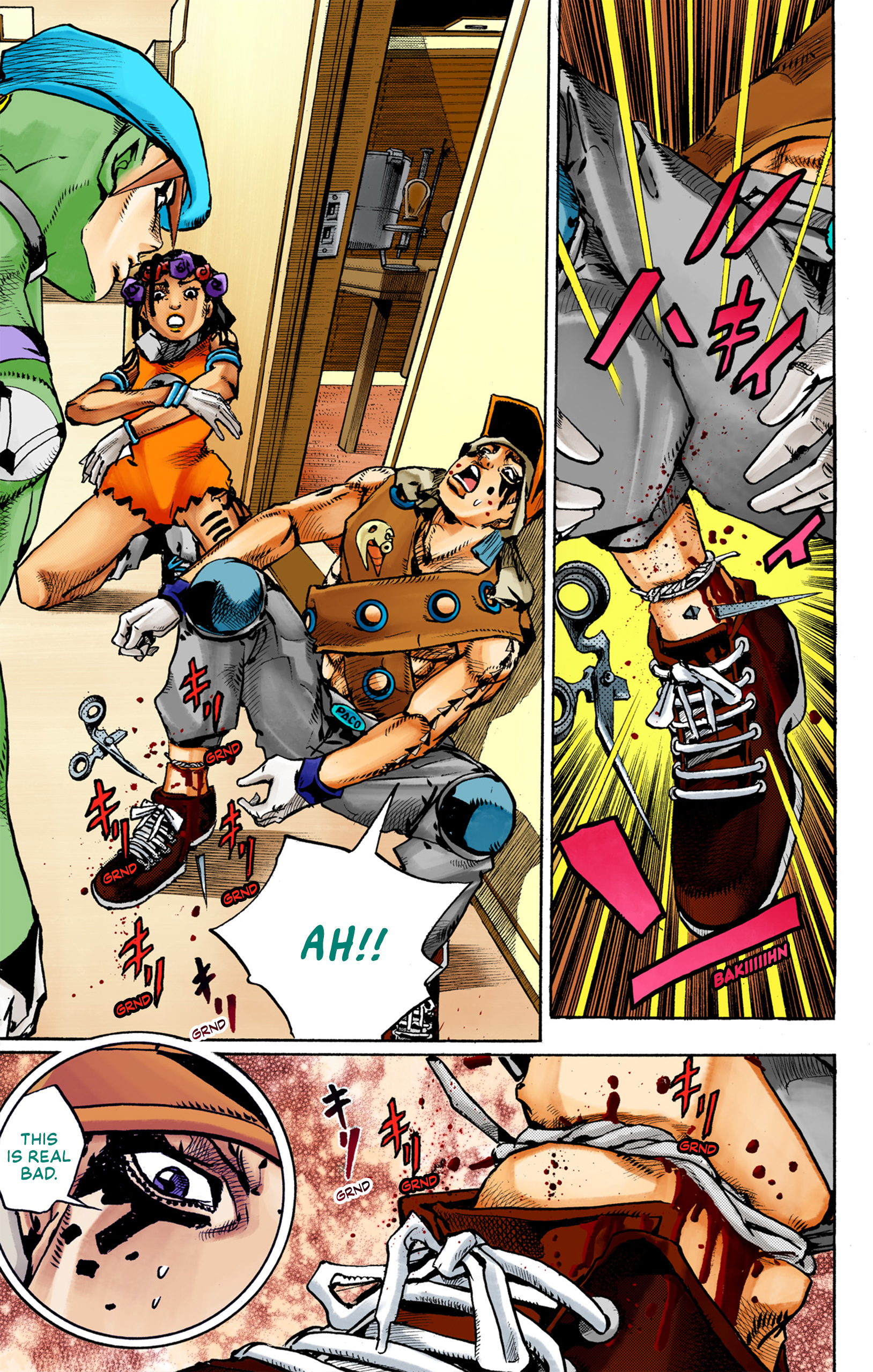 Jojo's Bizarre Adventure Part 9 - The Jojolands (Official Colored) - Vol.1 Chapter 4: The Villa On Hawaii Island, Part 2