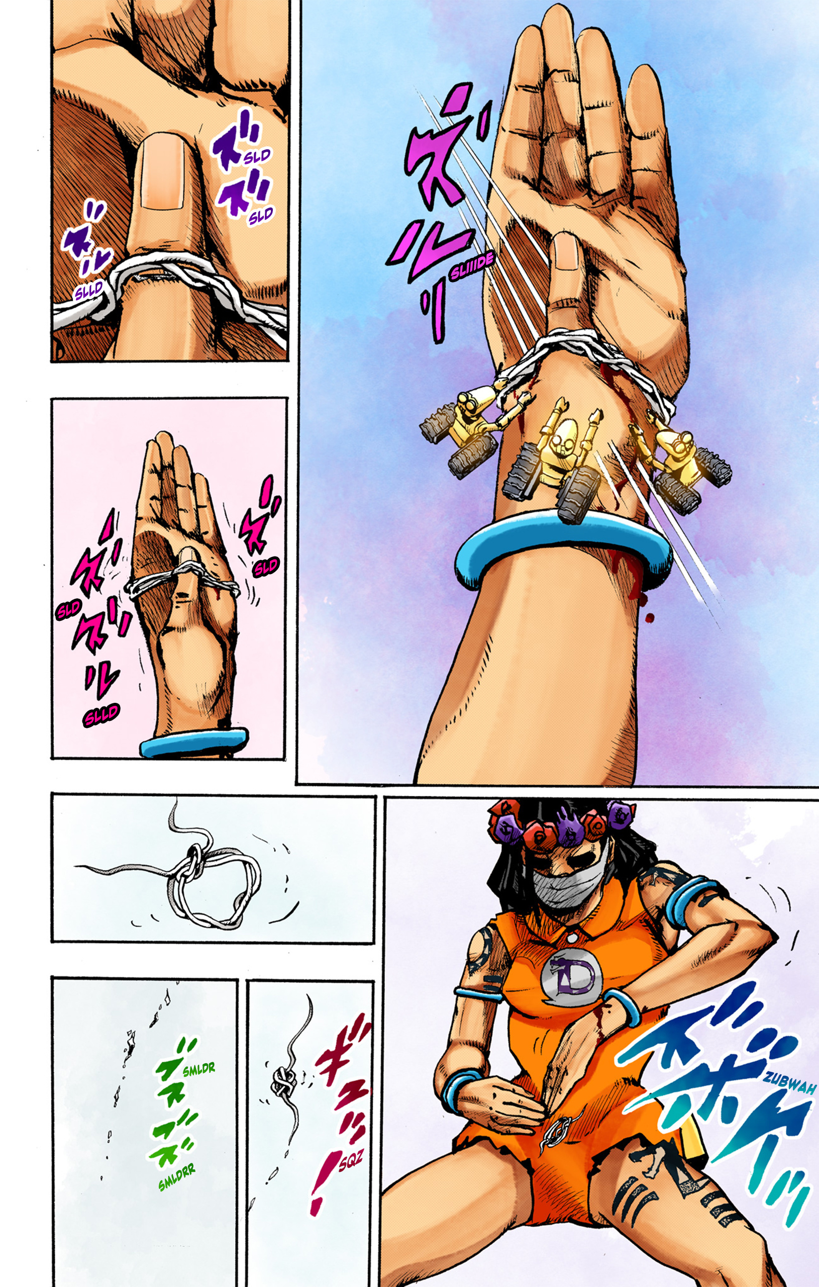 Jojo's Bizarre Adventure Part 9 - The Jojolands (Official Colored) - Vol.1 Chapter 4: The Villa On Hawaii Island, Part 2