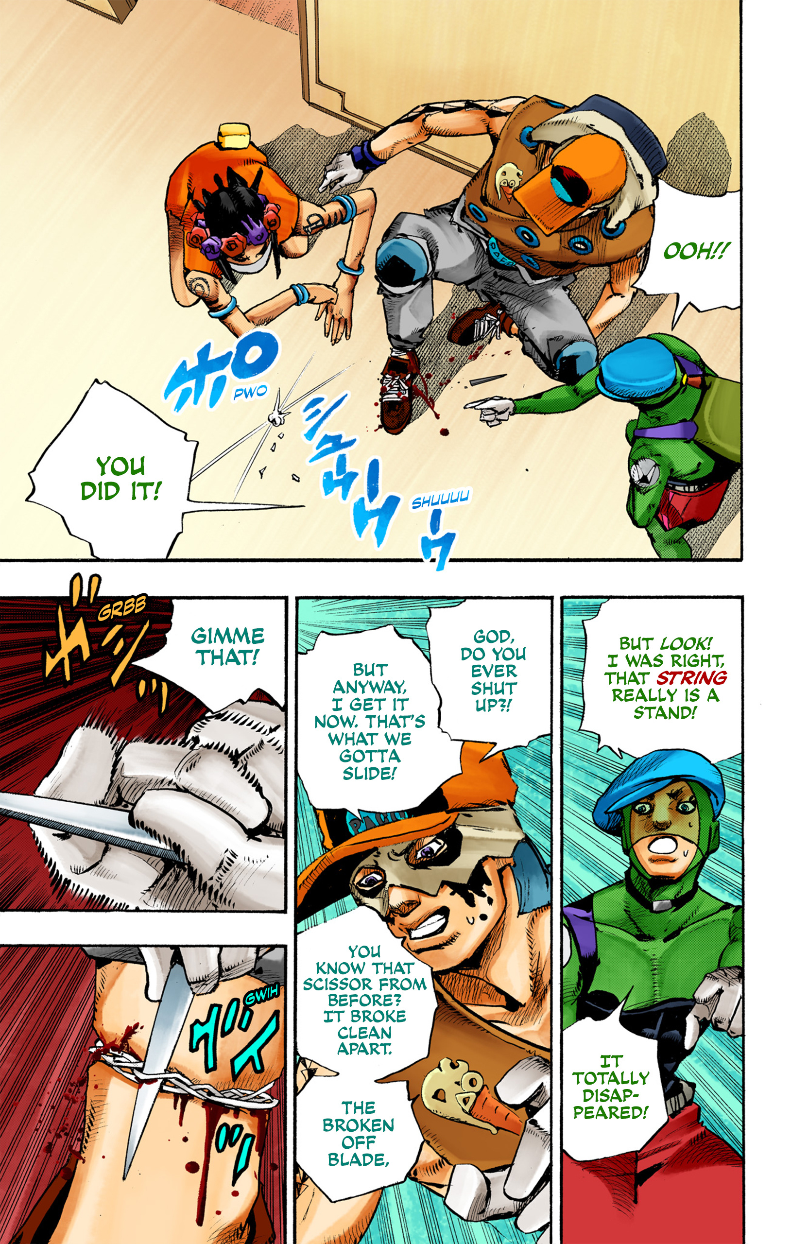 Jojo's Bizarre Adventure Part 9 - The Jojolands (Official Colored) - Vol.1 Chapter 4: The Villa On Hawaii Island, Part 2