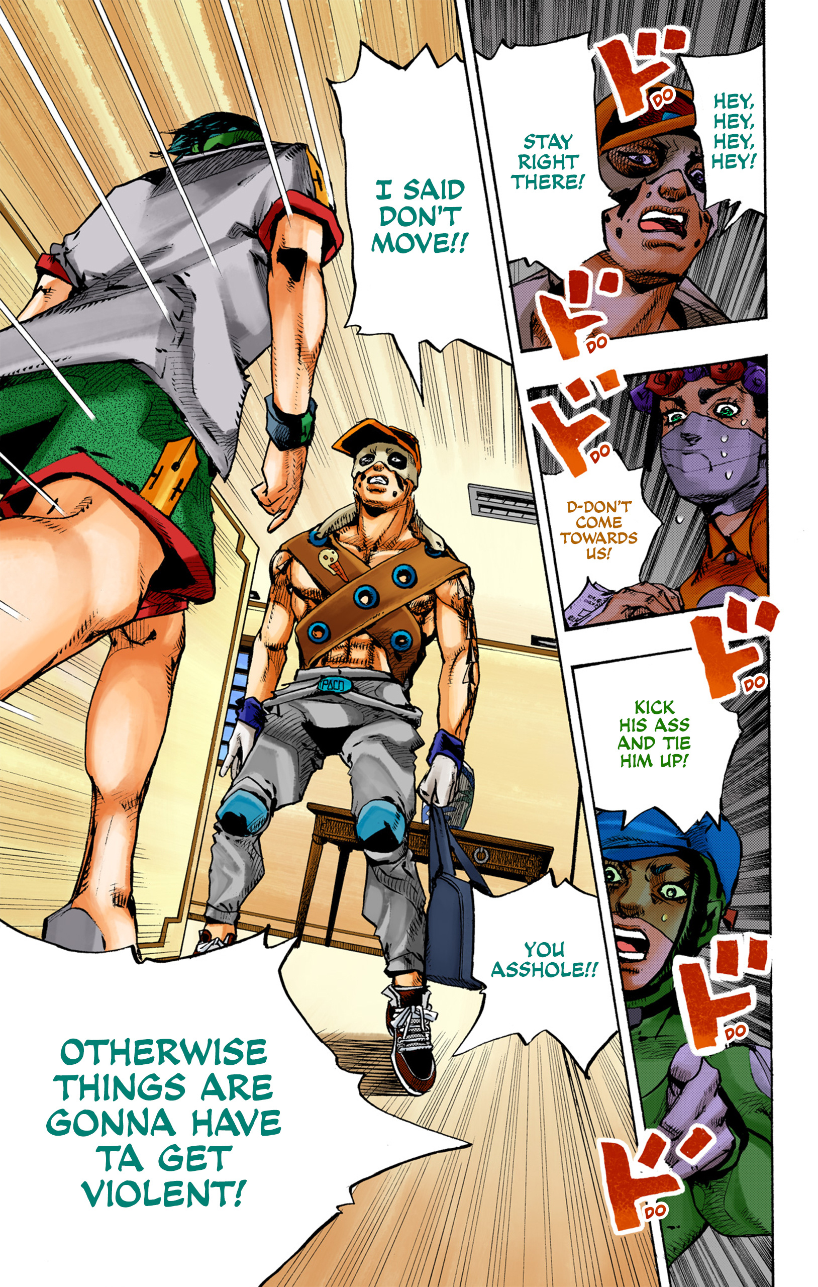 Jojo's Bizarre Adventure Part 9 - The Jojolands (Official Colored) - Vol.1 Chapter 4: The Villa On Hawaii Island, Part 2