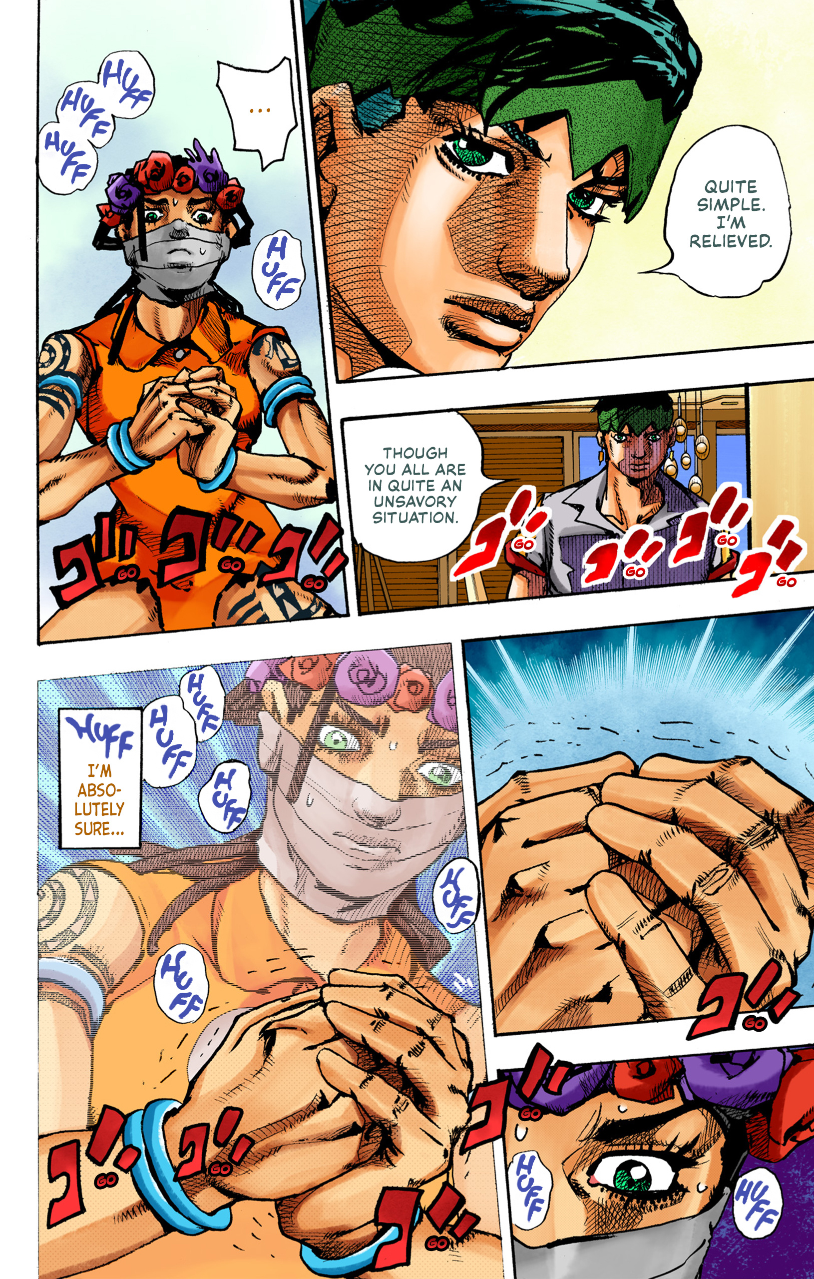 Jojo's Bizarre Adventure Part 9 - The Jojolands (Official Colored) - Vol.1 Chapter 4: The Villa On Hawaii Island, Part 2