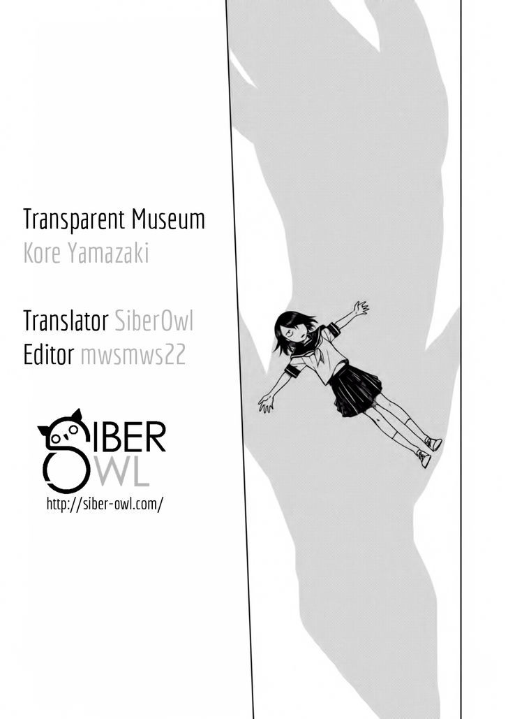 Transparent Museum - Chapter 1 : Oneshot