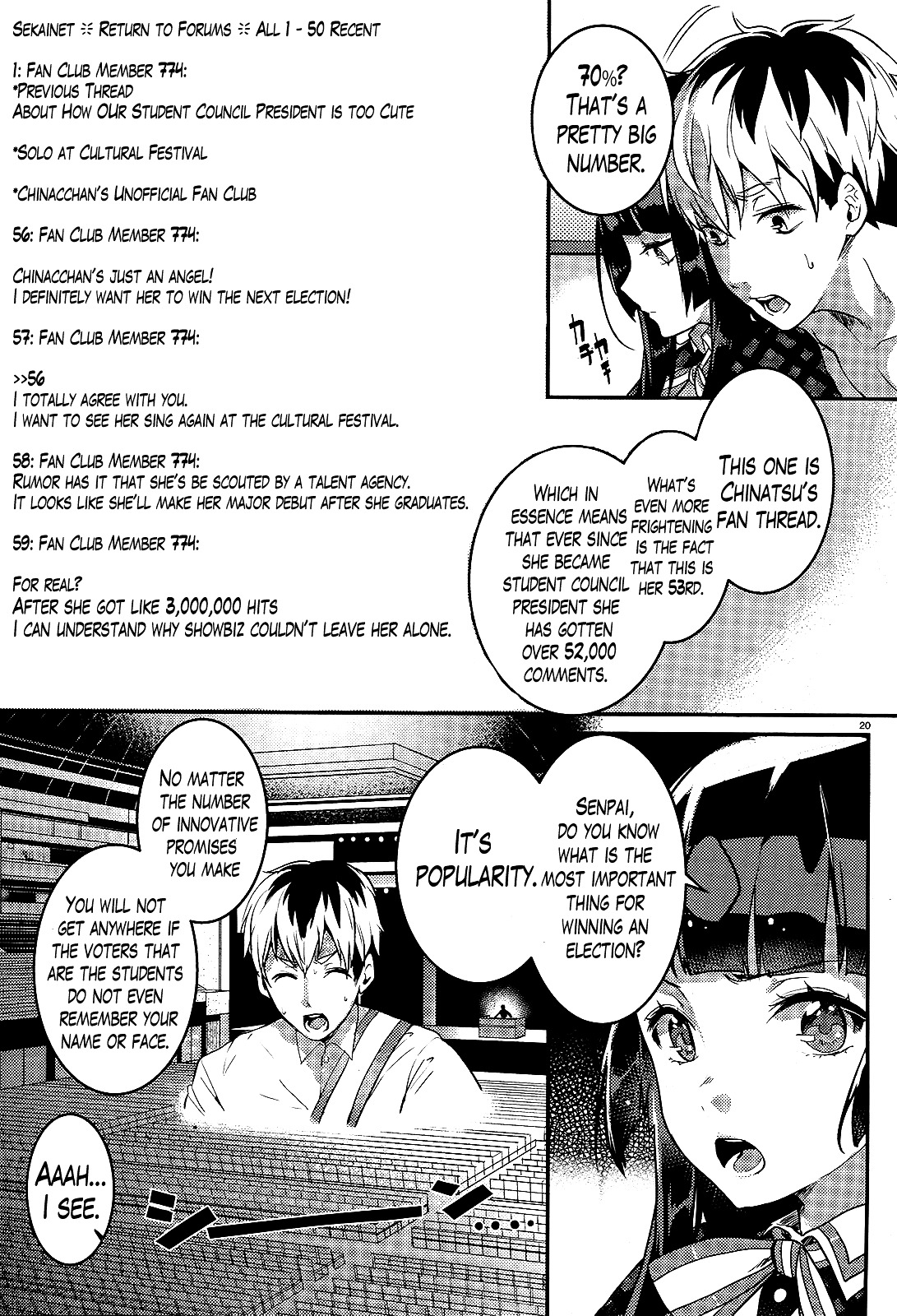 Life Alive! The Student Council Elections I Started With You - Vol.1 Chapter 2 : There Isn't Anything He Can't Do!