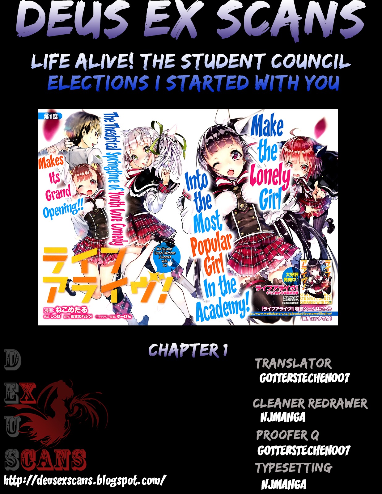 Life Alive! The Student Council Elections I Started With You - Chapter 1 : Chapter 1