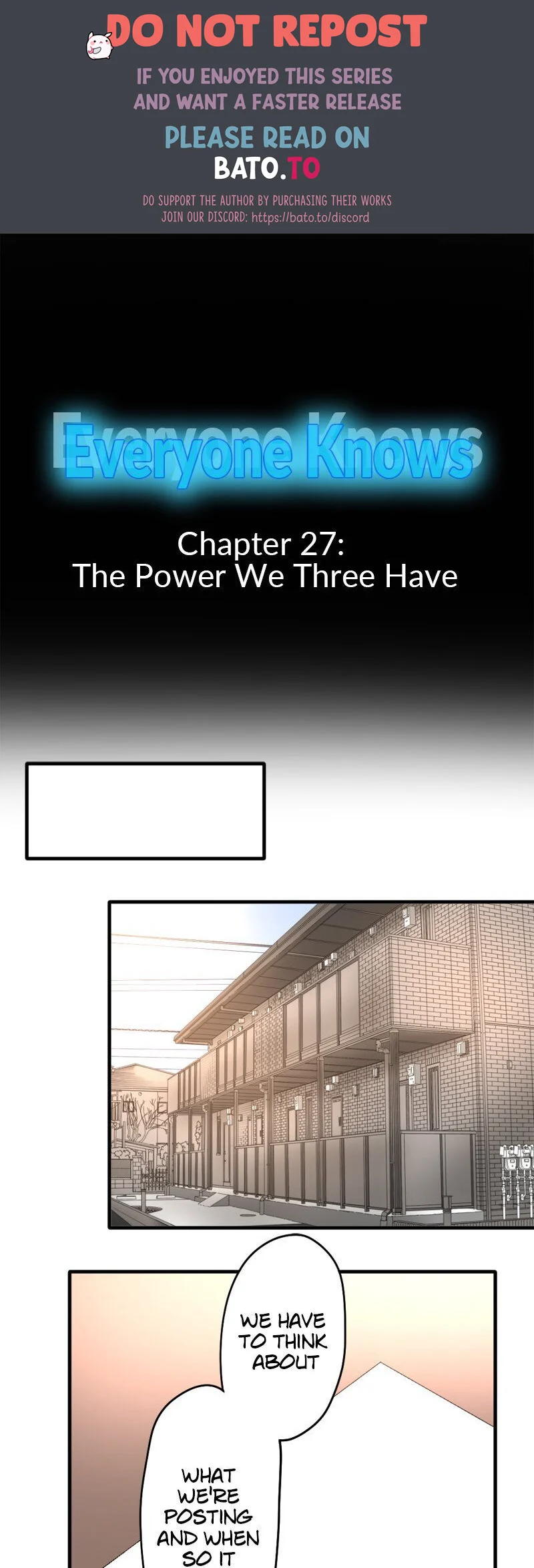 Everyone Knows - Chapter 27