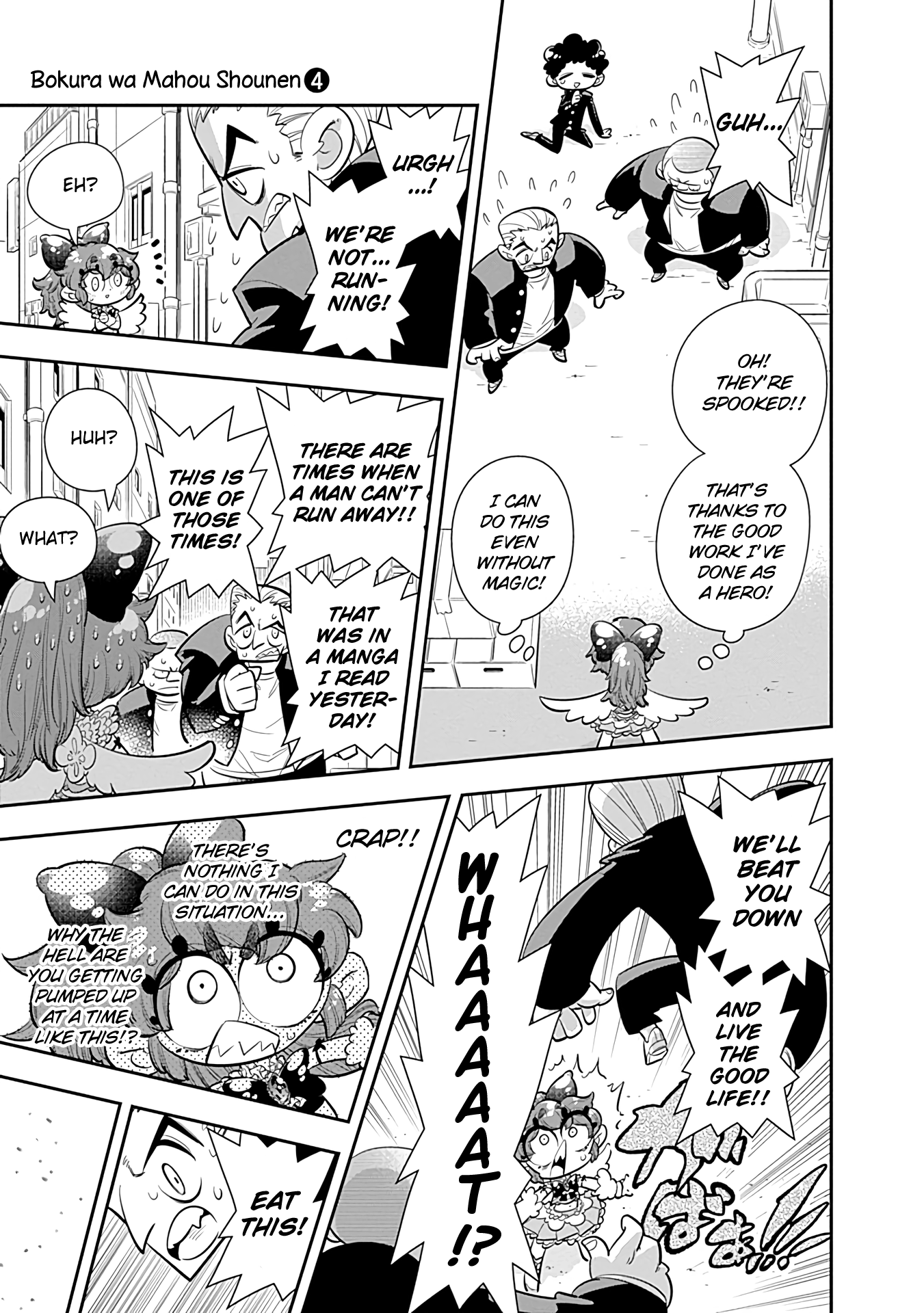 Bokura Wa Mahou Shounen - Vol.4 Chapter 24: Isn't This....all Kinds Of Cool!!??