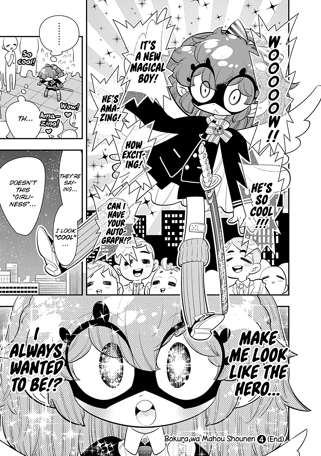 Bokura Wa Mahou Shounen - Vol.4 Chapter 24: Isn't This....all Kinds Of Cool!!??