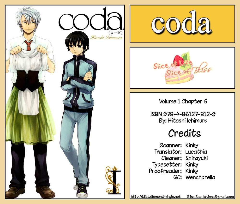 Coda - Vol.1 Chapter 5 : Étude 5