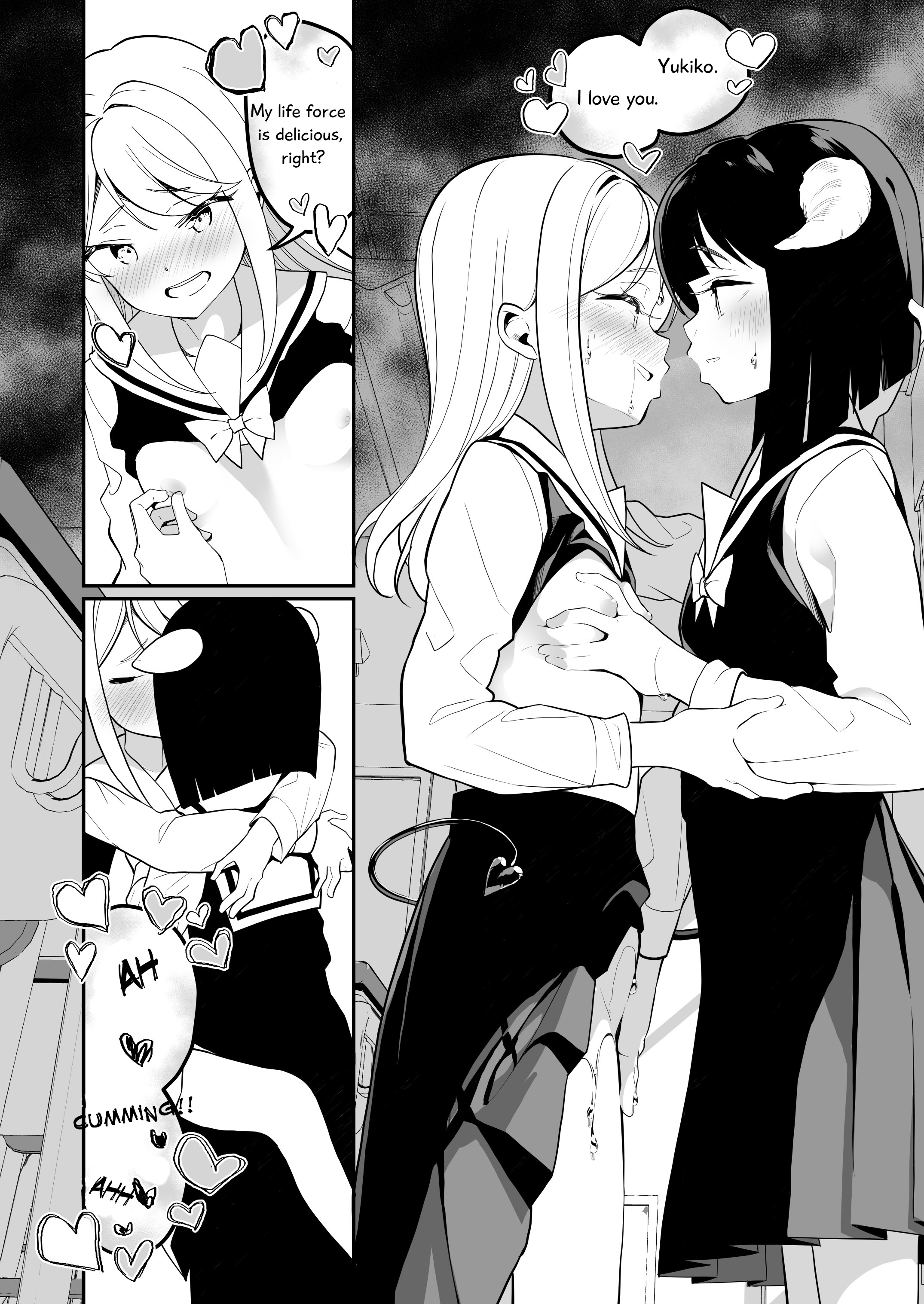 A Succubus Yuri Story - Chapter 19: (Contains Mature Content)