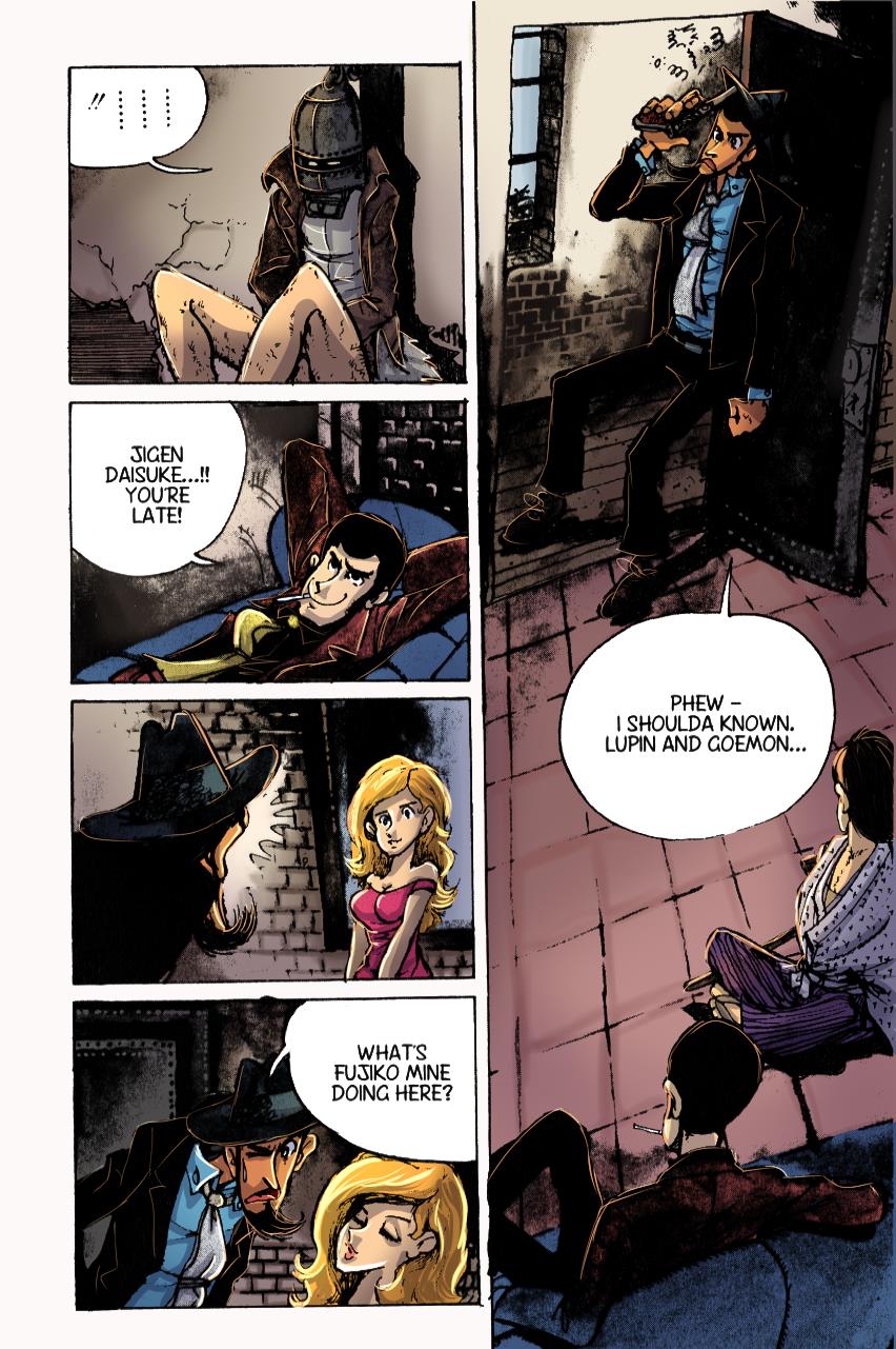 Shin Lupin Iii (Fan-Colored) - Vol.1 Chapter 1: Lupin Family Reunion