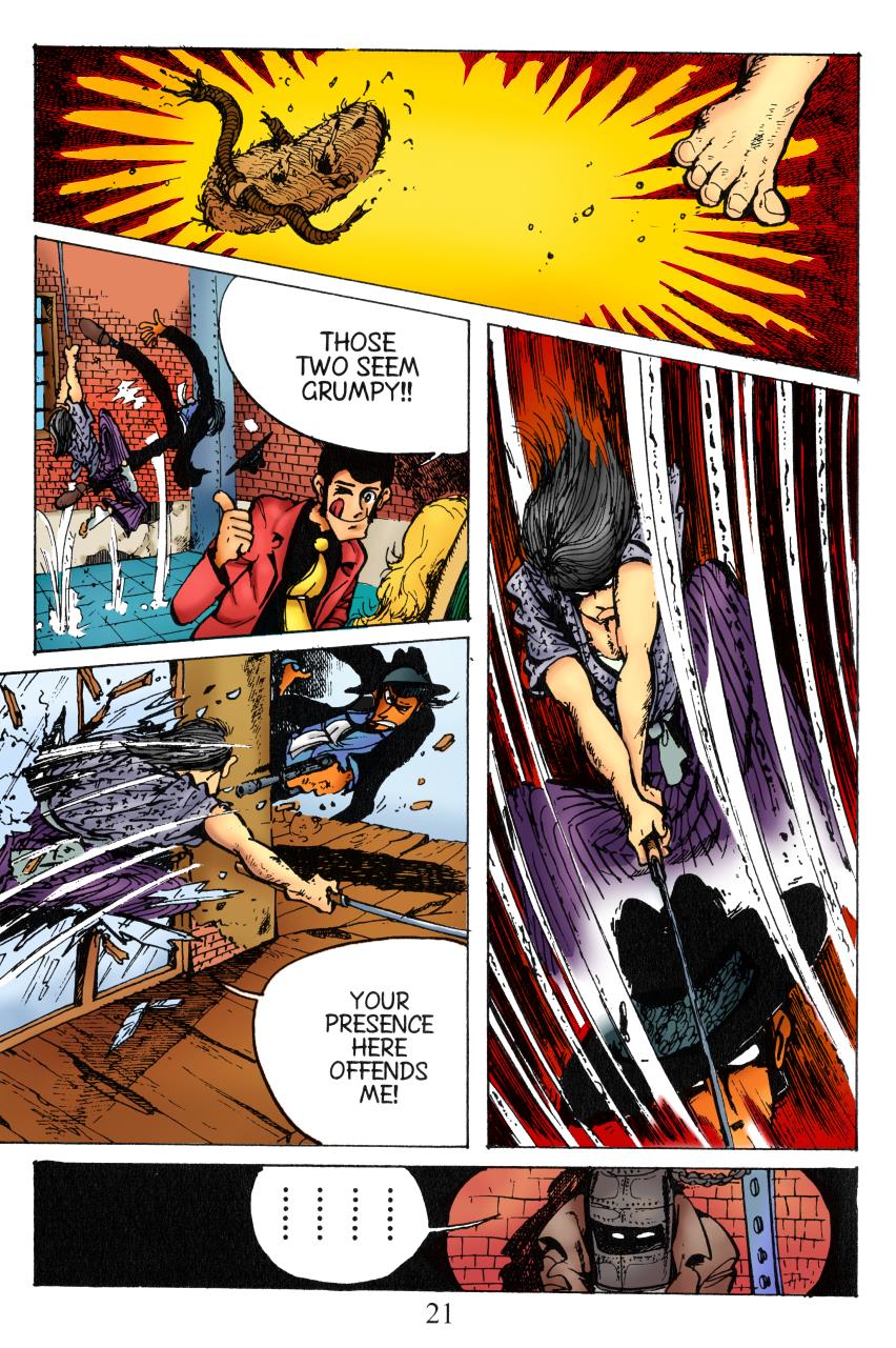 Shin Lupin Iii (Fan-Colored) - Vol.1 Chapter 1: Lupin Family Reunion