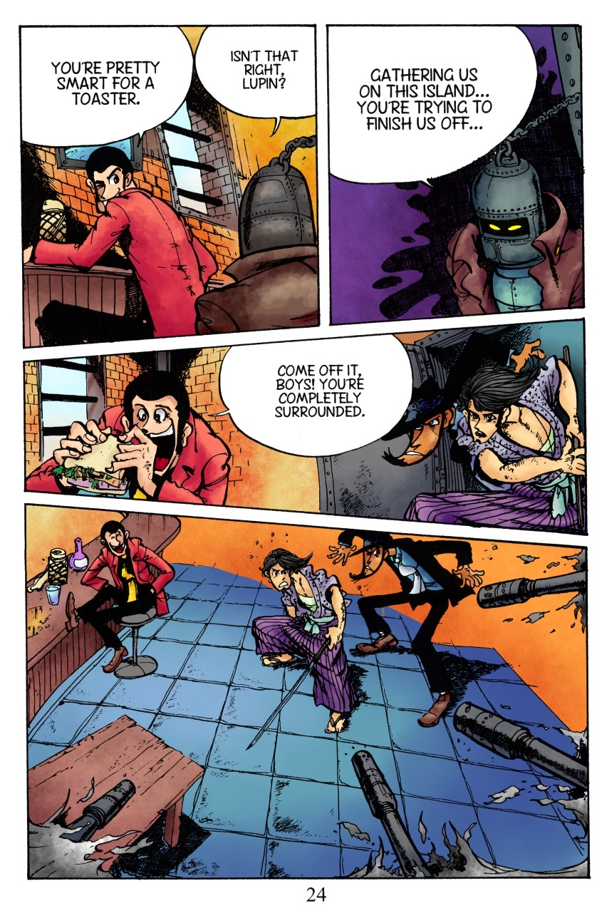 Shin Lupin Iii (Fan-Colored) - Vol.1 Chapter 1: Lupin Family Reunion