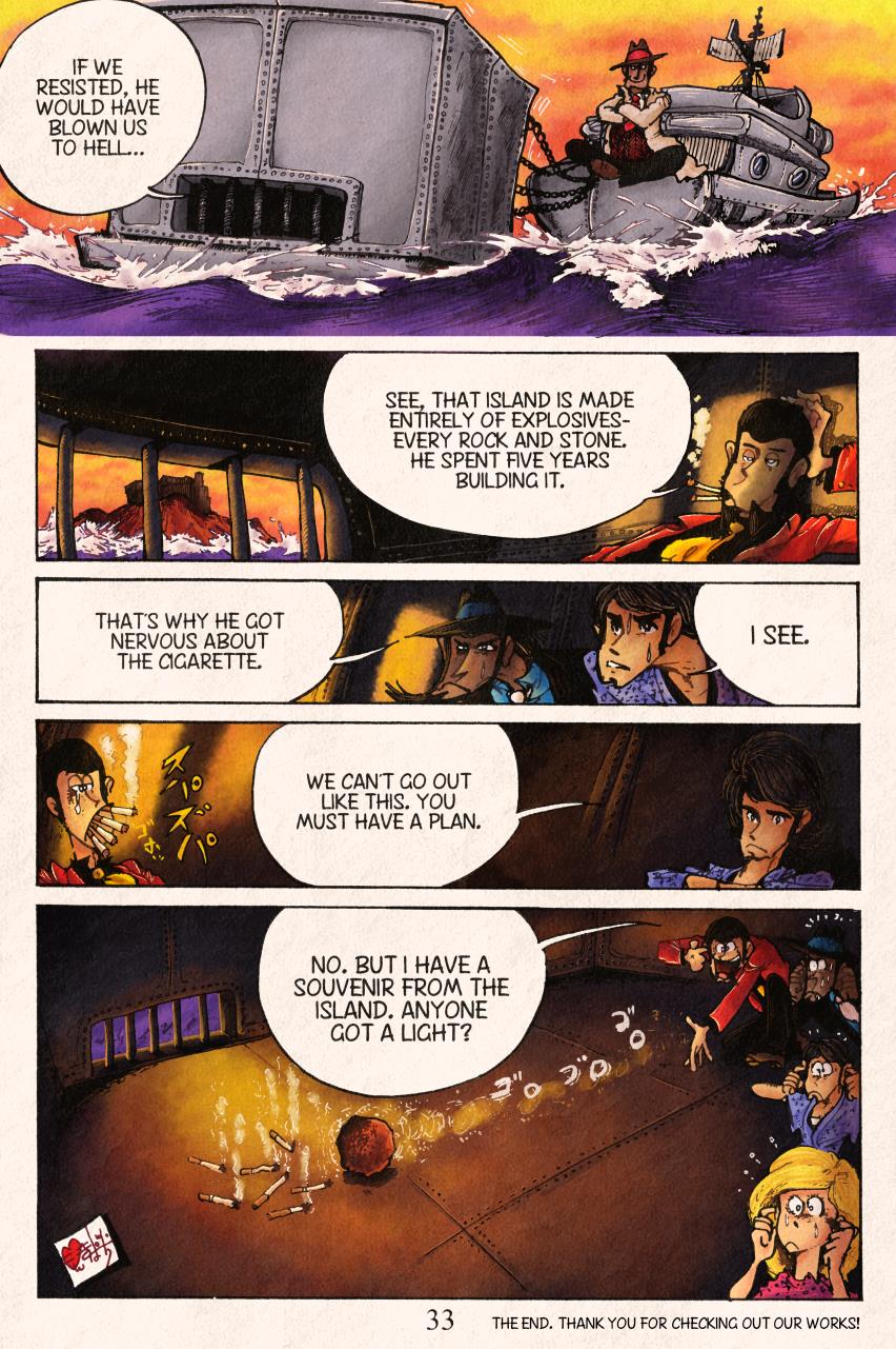 Shin Lupin Iii (Fan-Colored) - Vol.1 Chapter 1: Lupin Family Reunion