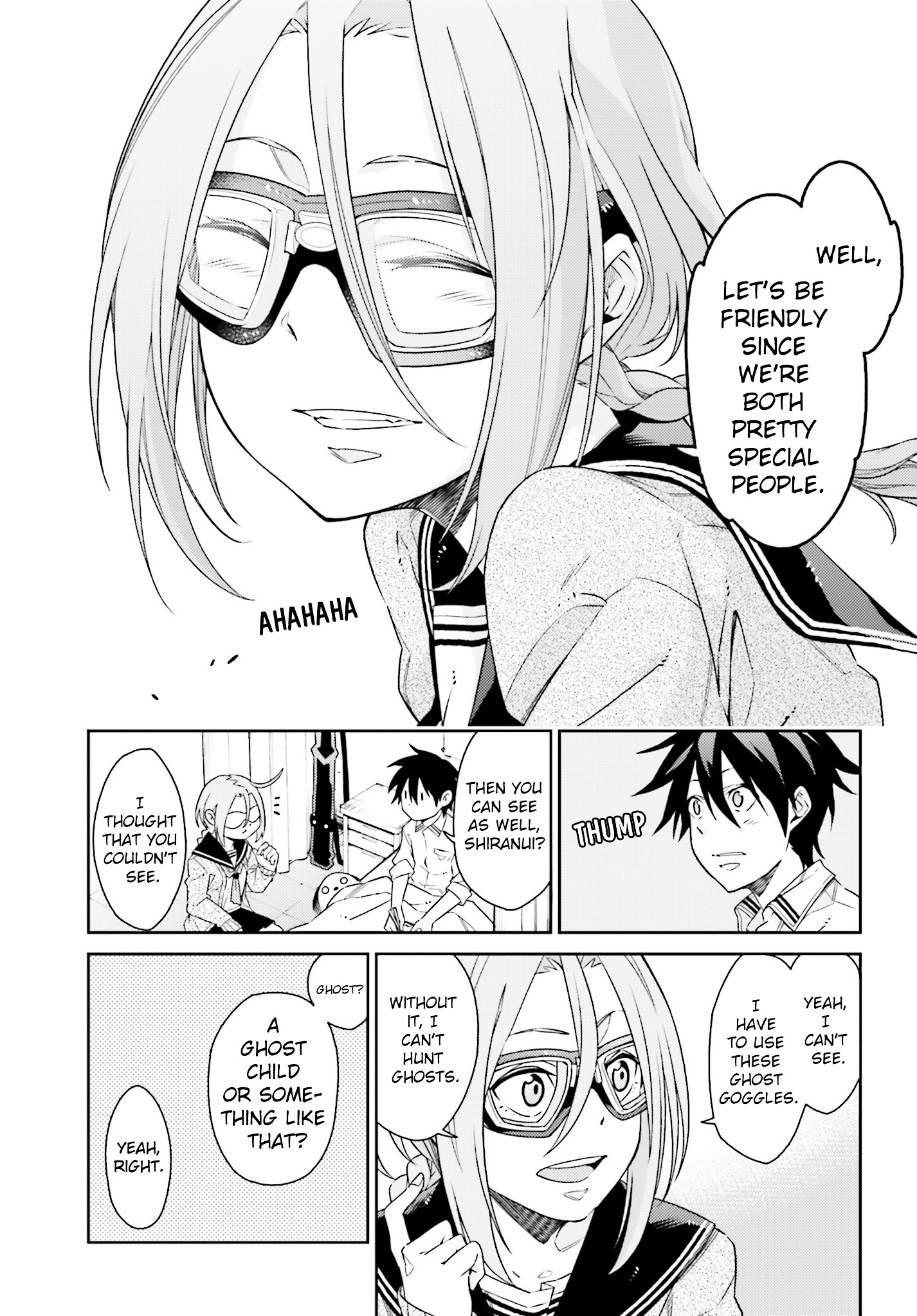 Shiranui-San Wa Oni Ga Mienai - Chapter 1