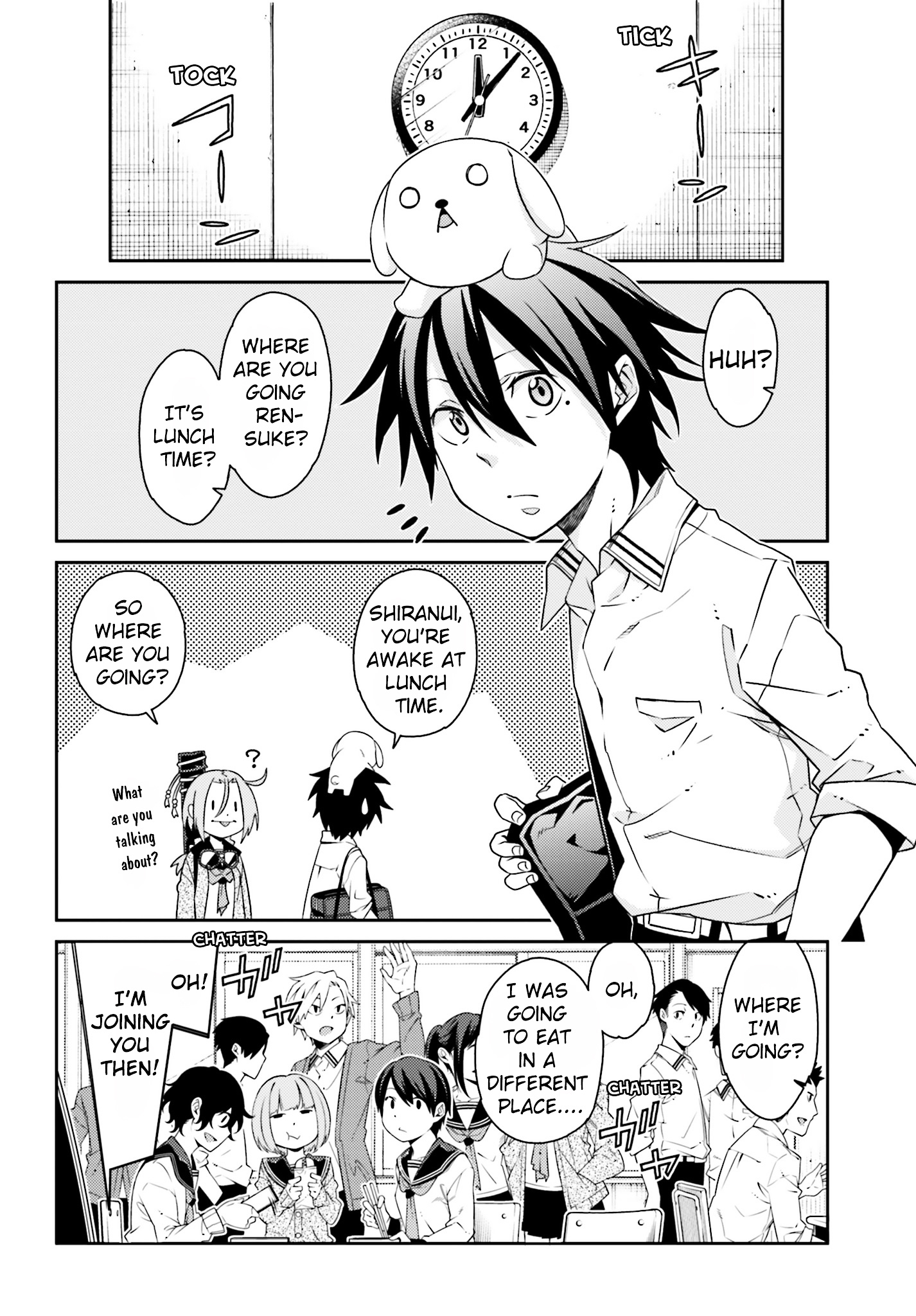 Shiranui-San Wa Oni Ga Mienai - Chapter 2