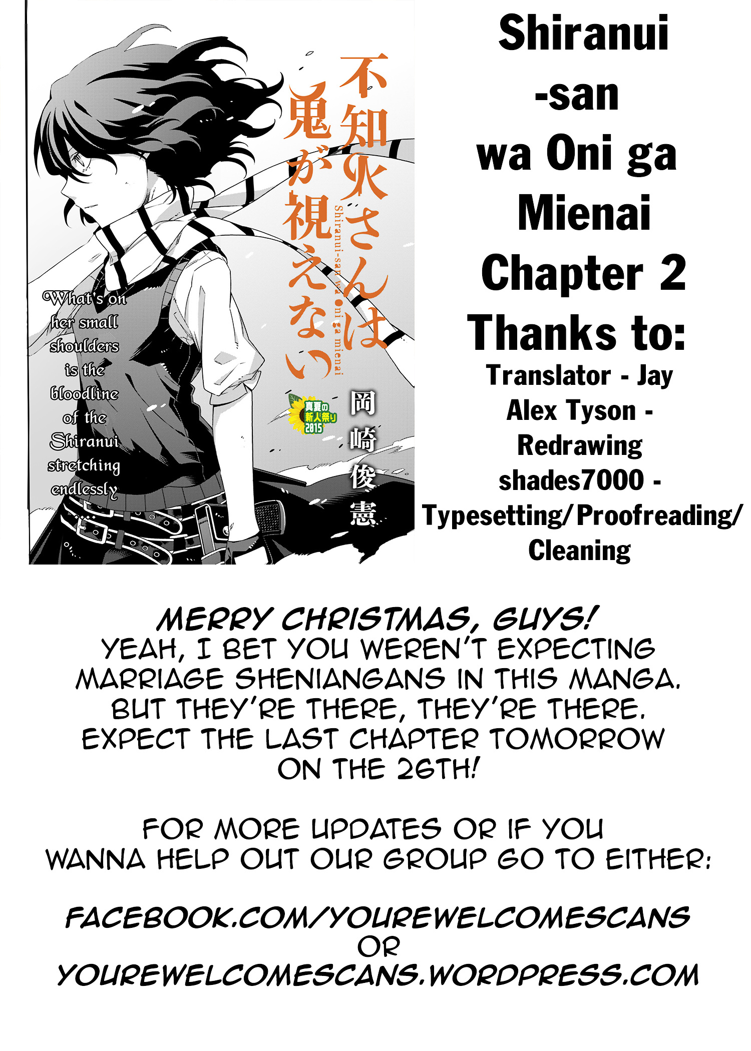 Shiranui-San Wa Oni Ga Mienai - Chapter 2