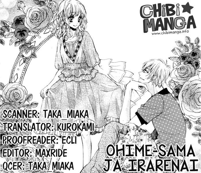 Ohime-Sama Ja Irarenai - Chapter 1