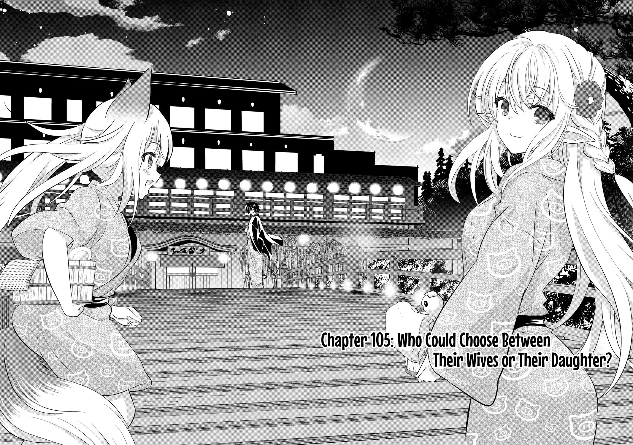 Shijou Saikyou Orc-San No Tanoshii Tanetsuke Harem Zukuri - Chapter 105