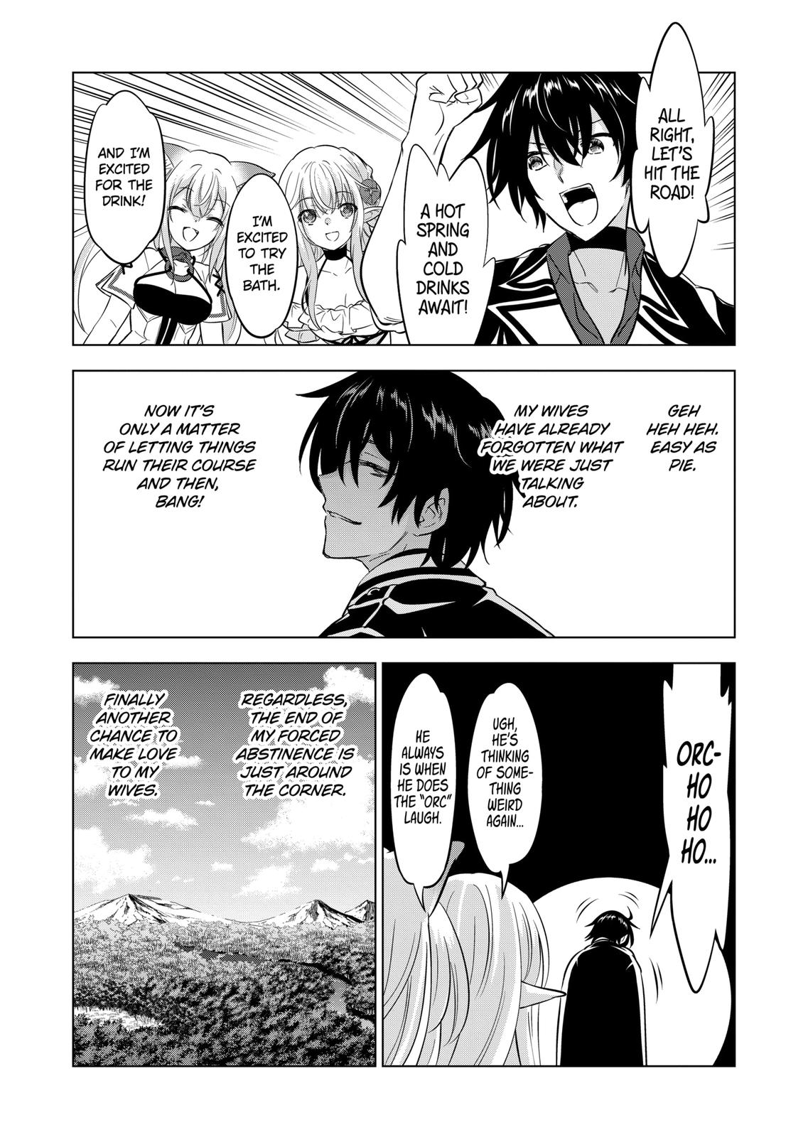 Shijou Saikyou Orc-San No Tanoshii Tanetsuke Harem Zukuri - Chapter 106