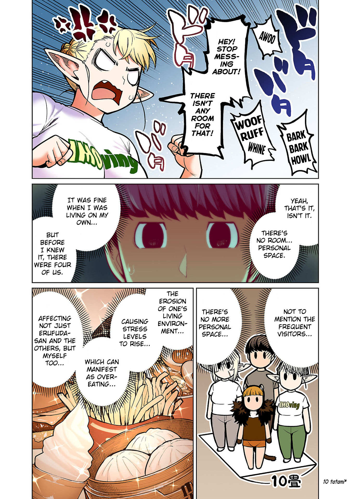 Shin Elf-San Wa Yaserarenai. - Chapter 15: Rapid Relocation