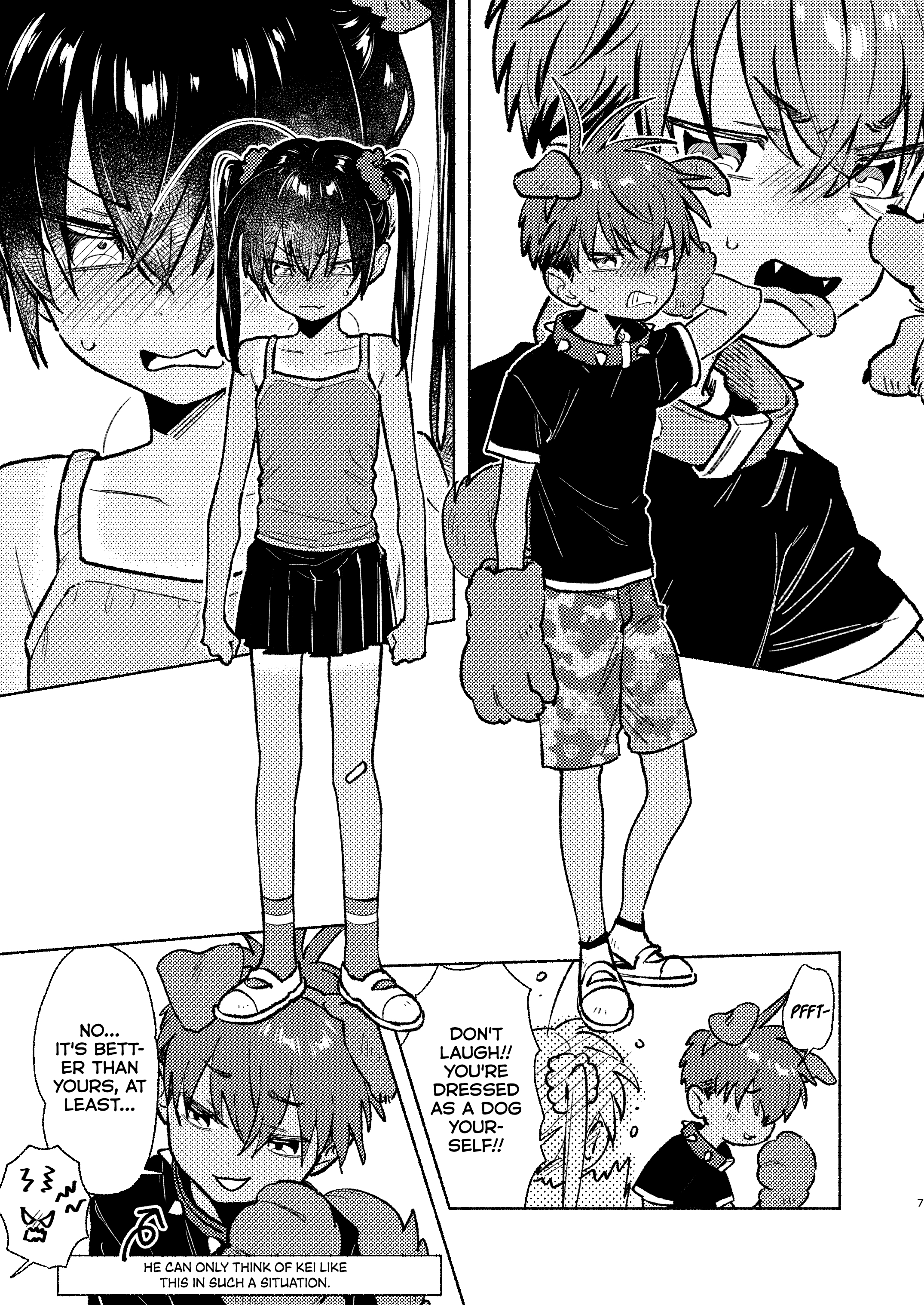 A Vacation With The Ponytailed Tanning Boy - Vol.4 Chapter 39.6: Comiket Extra - Operation: Making A Girl Out Of A Ponytailed Shota!?