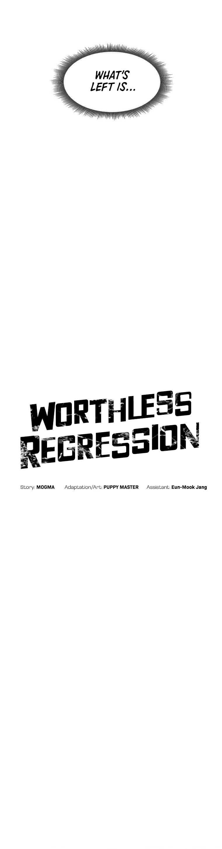 Worthless Regression - Chapter 9