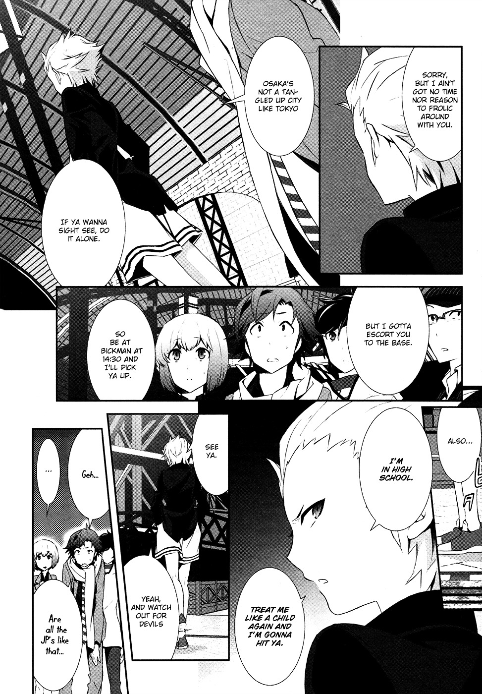 Devil Survivor 2 - Show Your Free Will - Vol.1 Chapter 3 : Those Who Summon Devils