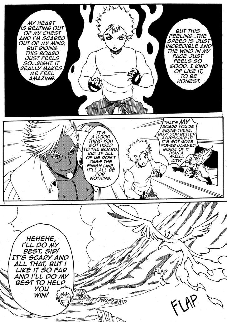 Race!On! - Vol.1 Chapter 4 : The Fire And The Mountain!