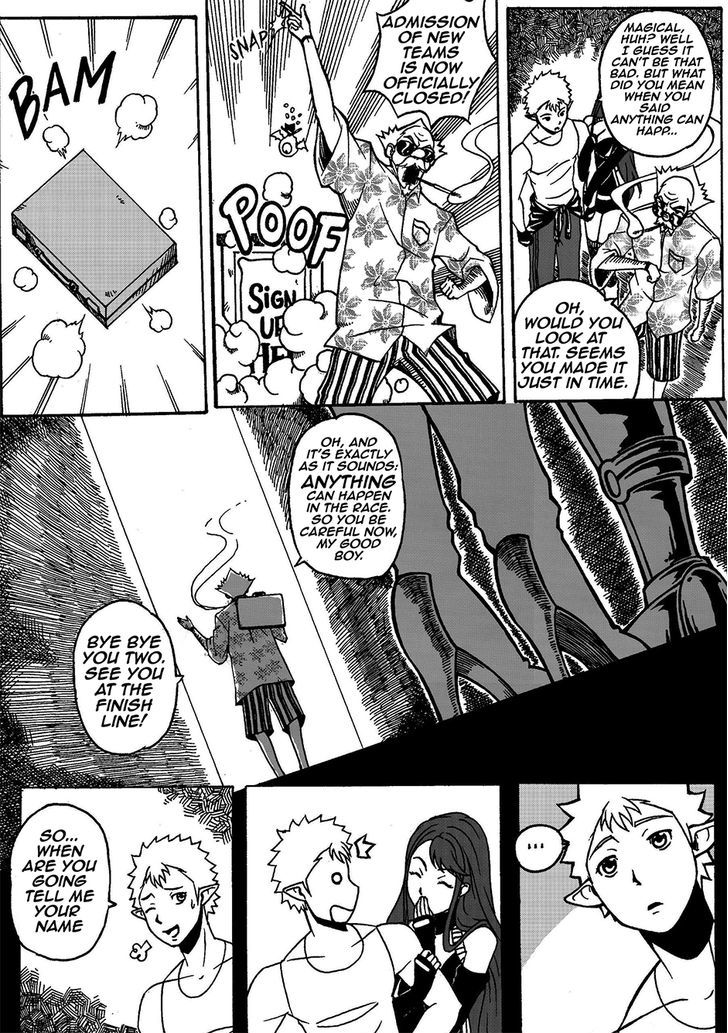 Race!On! - Vol.1 Chapter 1 : An Explosive Beginning!