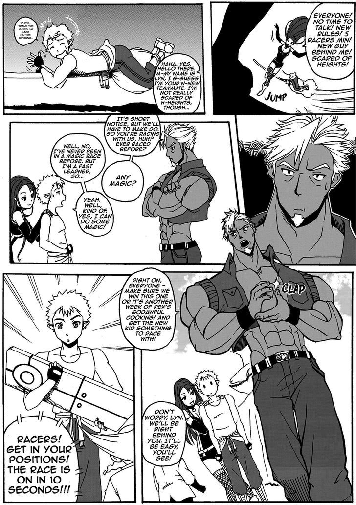 Race!On! - Vol.1 Chapter 1 : An Explosive Beginning!