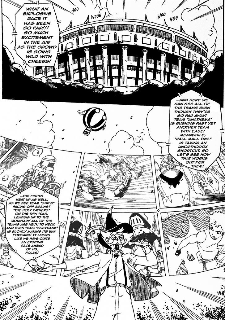 Race!On! - Vol.1 Chapter 3 : A Colossal Danger!