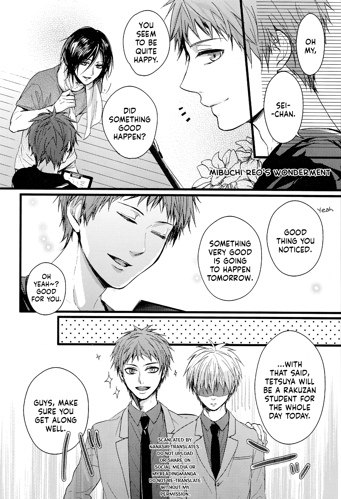 Kuroko No Basket - Sairoku Hon (Doujinshi) - Vol.1 Chapter 12: Extras