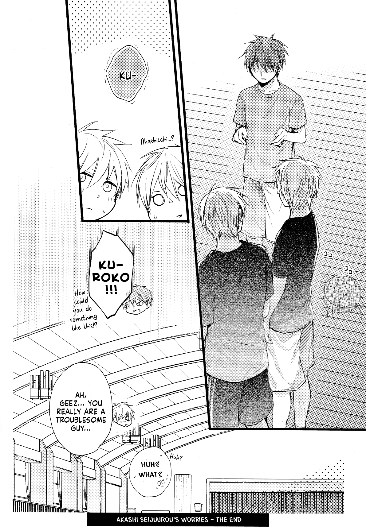 Kuroko No Basket - Sairoku Hon (Doujinshi) - Vol.1 Chapter 12: Extras