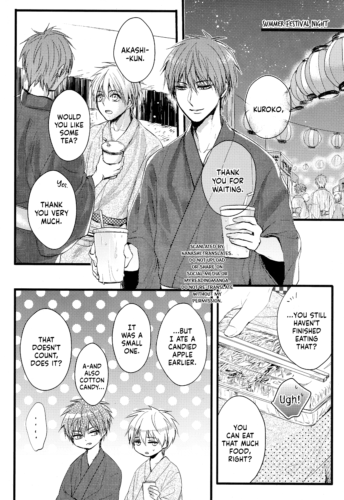 Kuroko No Basket - Sairoku Hon (Doujinshi) - Vol.1 Chapter 12: Extras