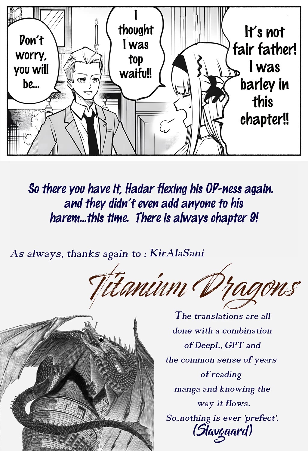 Abandoned In The Mountains, I’m Adopted By A Lizard ~ I’ve Mastered Magic And Surpassed My Parents, But I Never Knew They Were Legendary Old Dragons - Chapter 8: Hadar Has Messed Up!