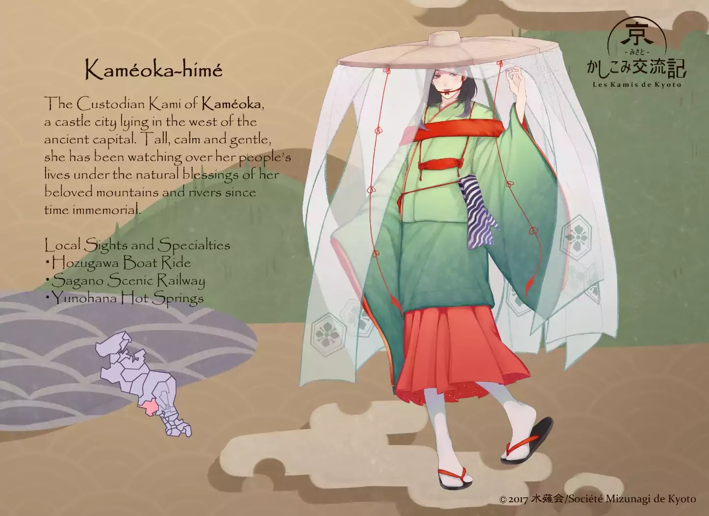 Les Kamis De Kyoto - Chapter 0: Character Introduction