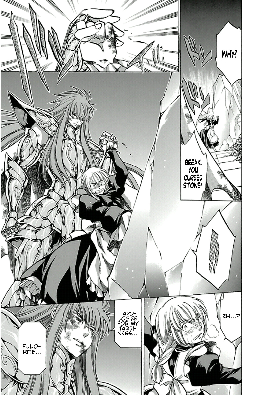 Saint Seiya - The Lost Canvas Gaiden - Vol.3 Chapter 25: Garnet's Secret