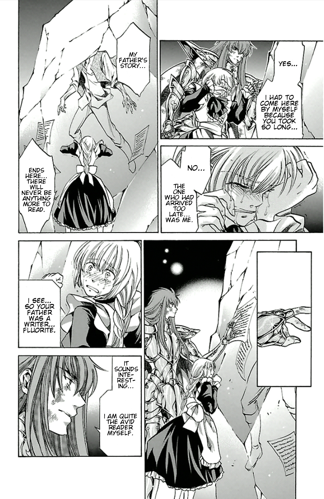 Saint Seiya - The Lost Canvas Gaiden - Vol.3 Chapter 25: Garnet's Secret