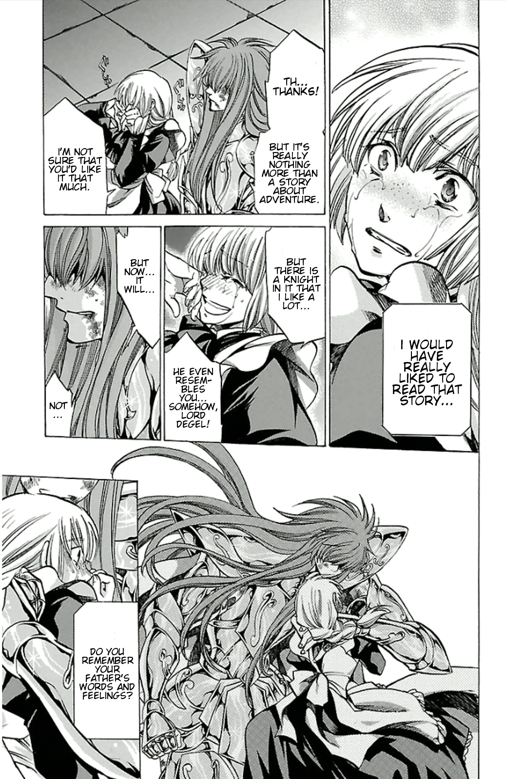 Saint Seiya - The Lost Canvas Gaiden - Vol.3 Chapter 25: Garnet's Secret