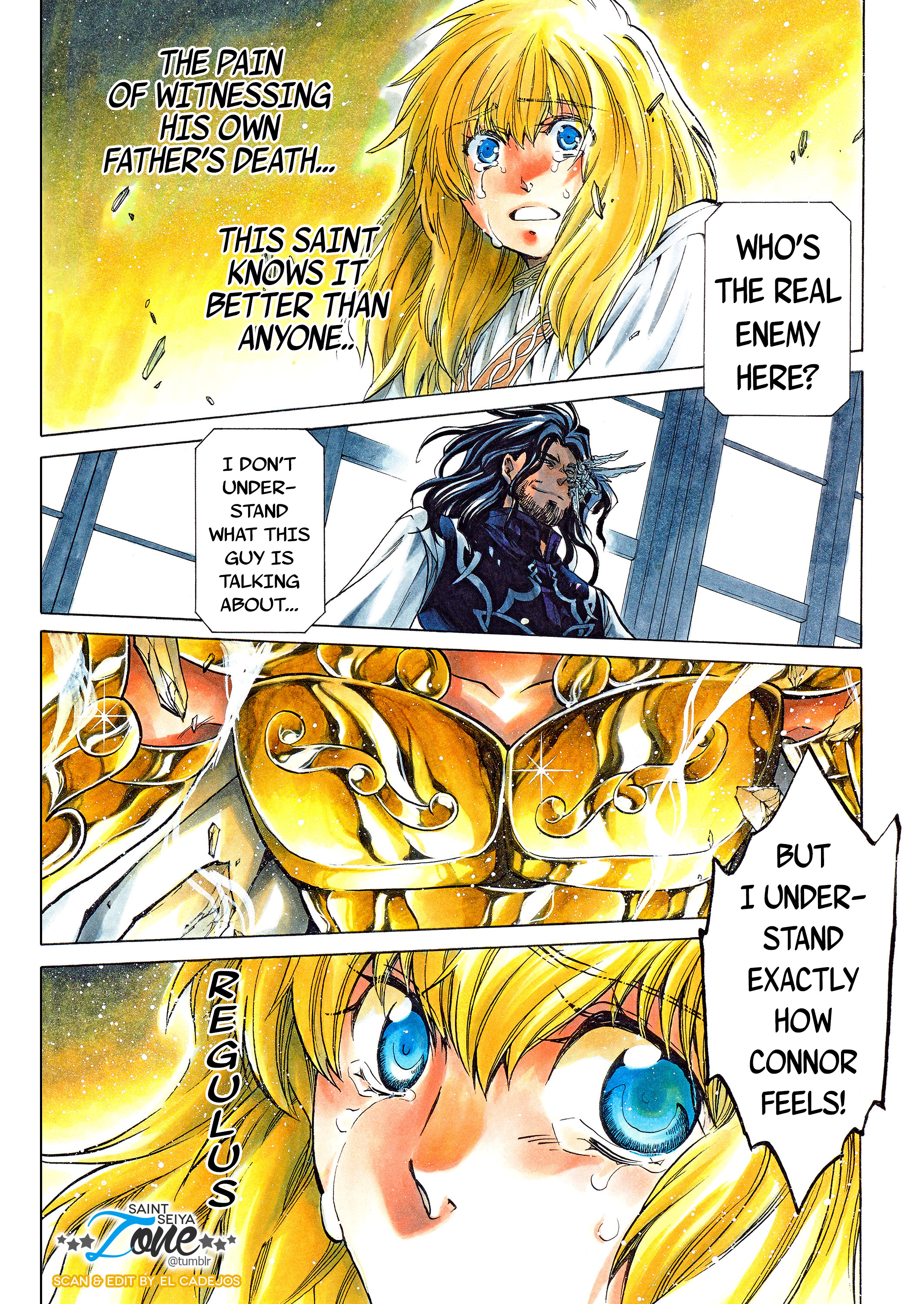 Saint Seiya - The Lost Canvas Gaiden - Vol.7 Chapter 2: Sorcerer Of Darkness And Envoy Of Light