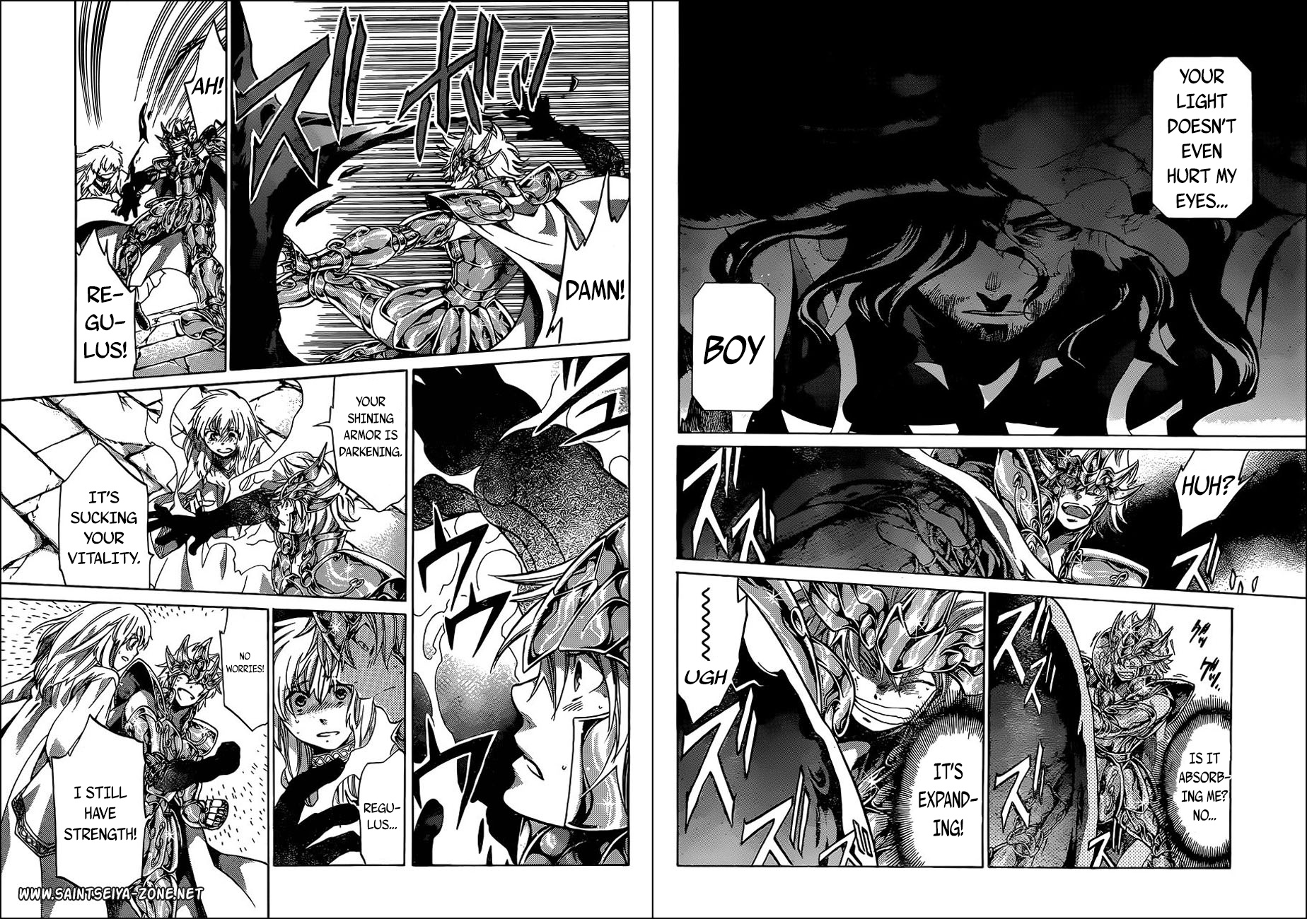 Saint Seiya - The Lost Canvas Gaiden - Vol.7 Chapter 2: Sorcerer Of Darkness And Envoy Of Light