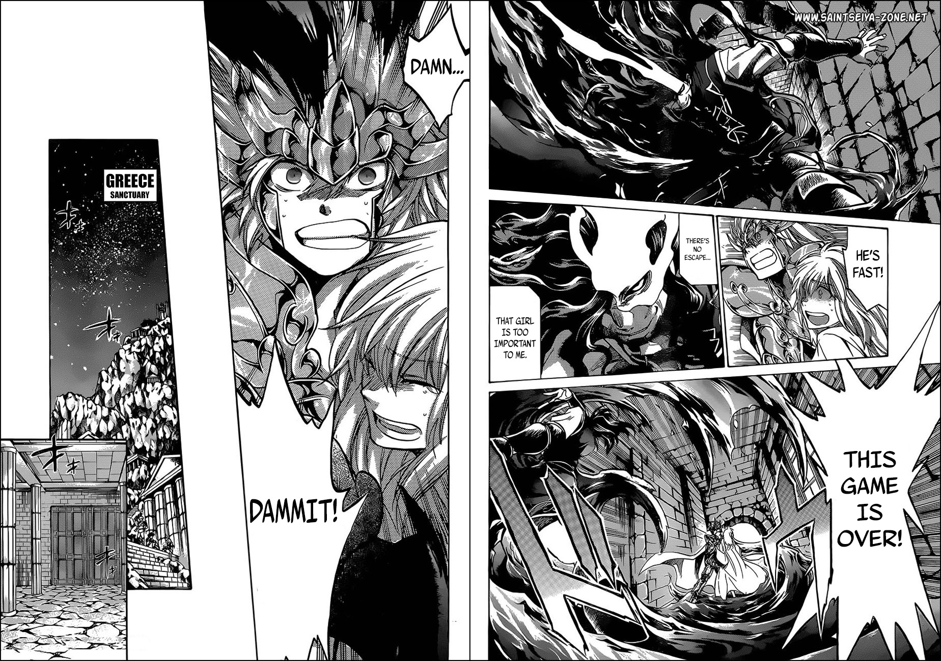 Saint Seiya - The Lost Canvas Gaiden - Vol.7 Chapter 2: Sorcerer Of Darkness And Envoy Of Light