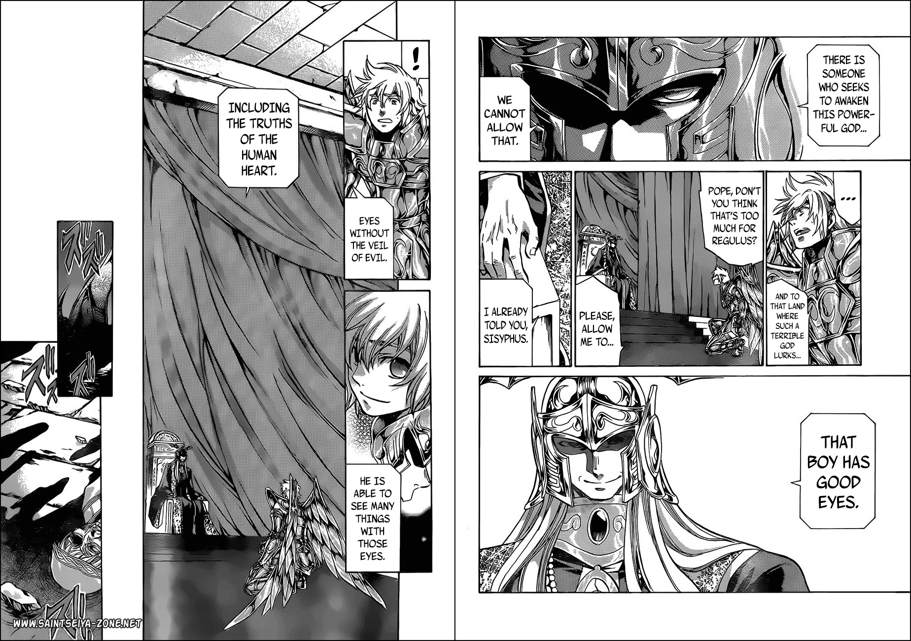 Saint Seiya - The Lost Canvas Gaiden - Vol.7 Chapter 2: Sorcerer Of Darkness And Envoy Of Light