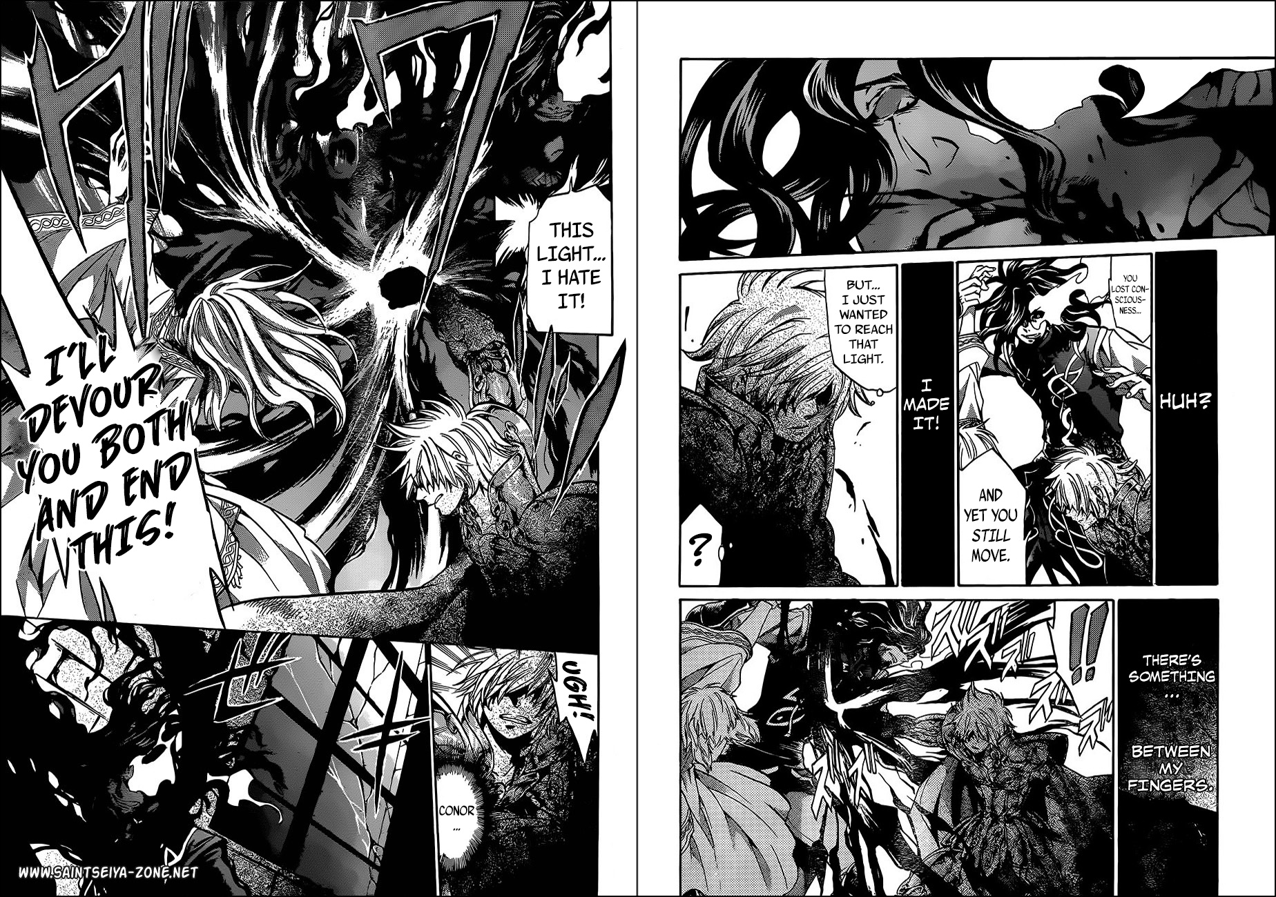 Saint Seiya - The Lost Canvas Gaiden - Vol.7 Chapter 2: Sorcerer Of Darkness And Envoy Of Light