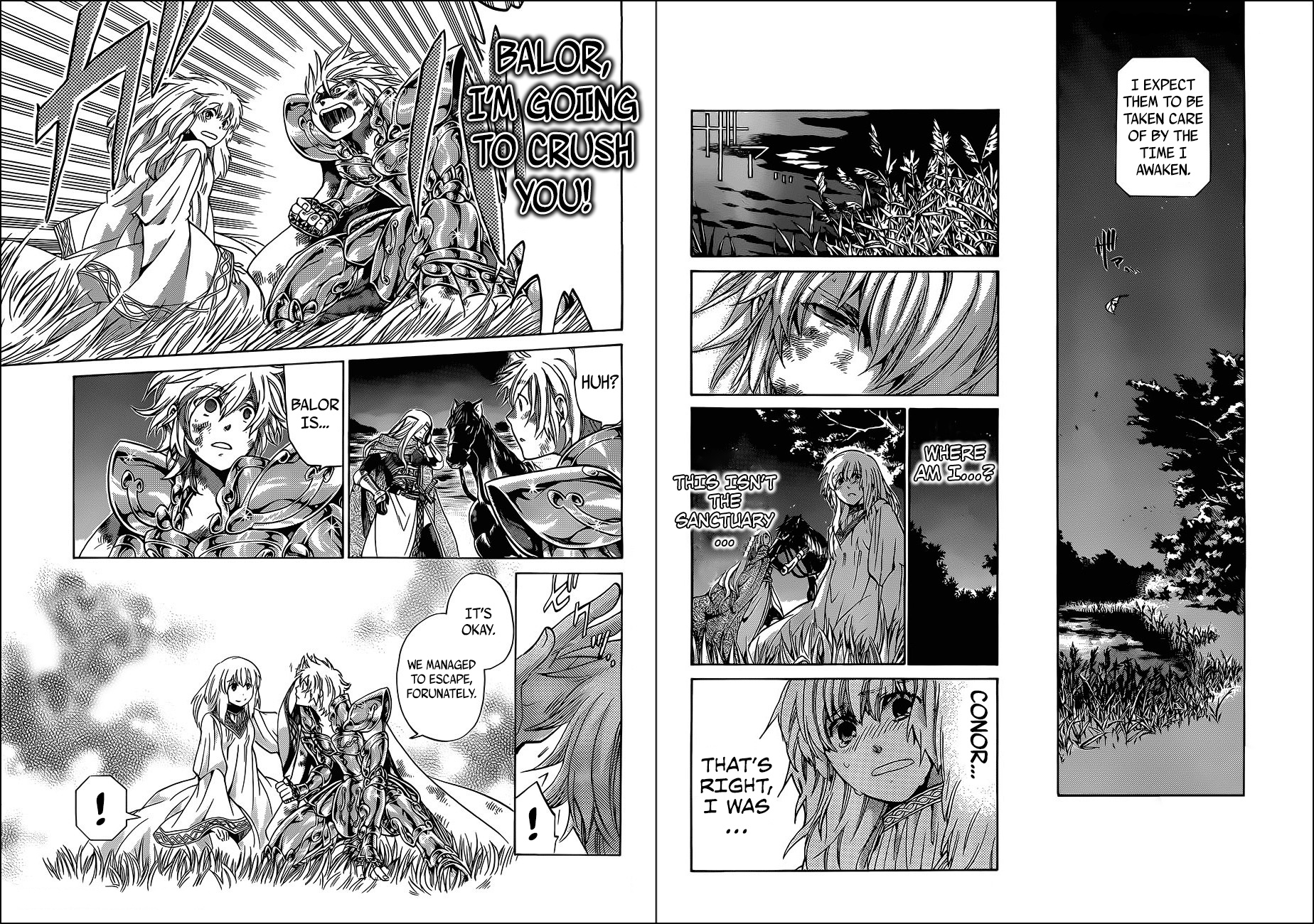 Saint Seiya - The Lost Canvas Gaiden - Vol.7 Chapter 2: Sorcerer Of Darkness And Envoy Of Light