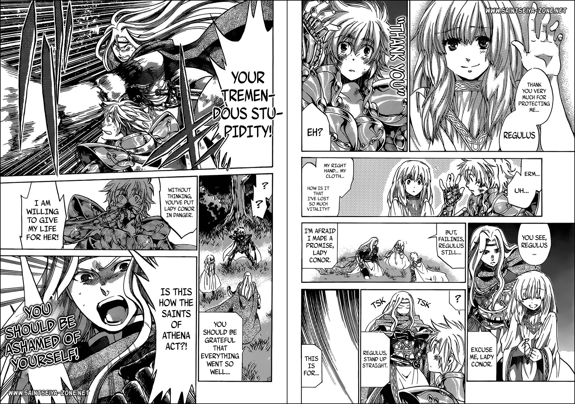 Saint Seiya - The Lost Canvas Gaiden - Vol.7 Chapter 2: Sorcerer Of Darkness And Envoy Of Light