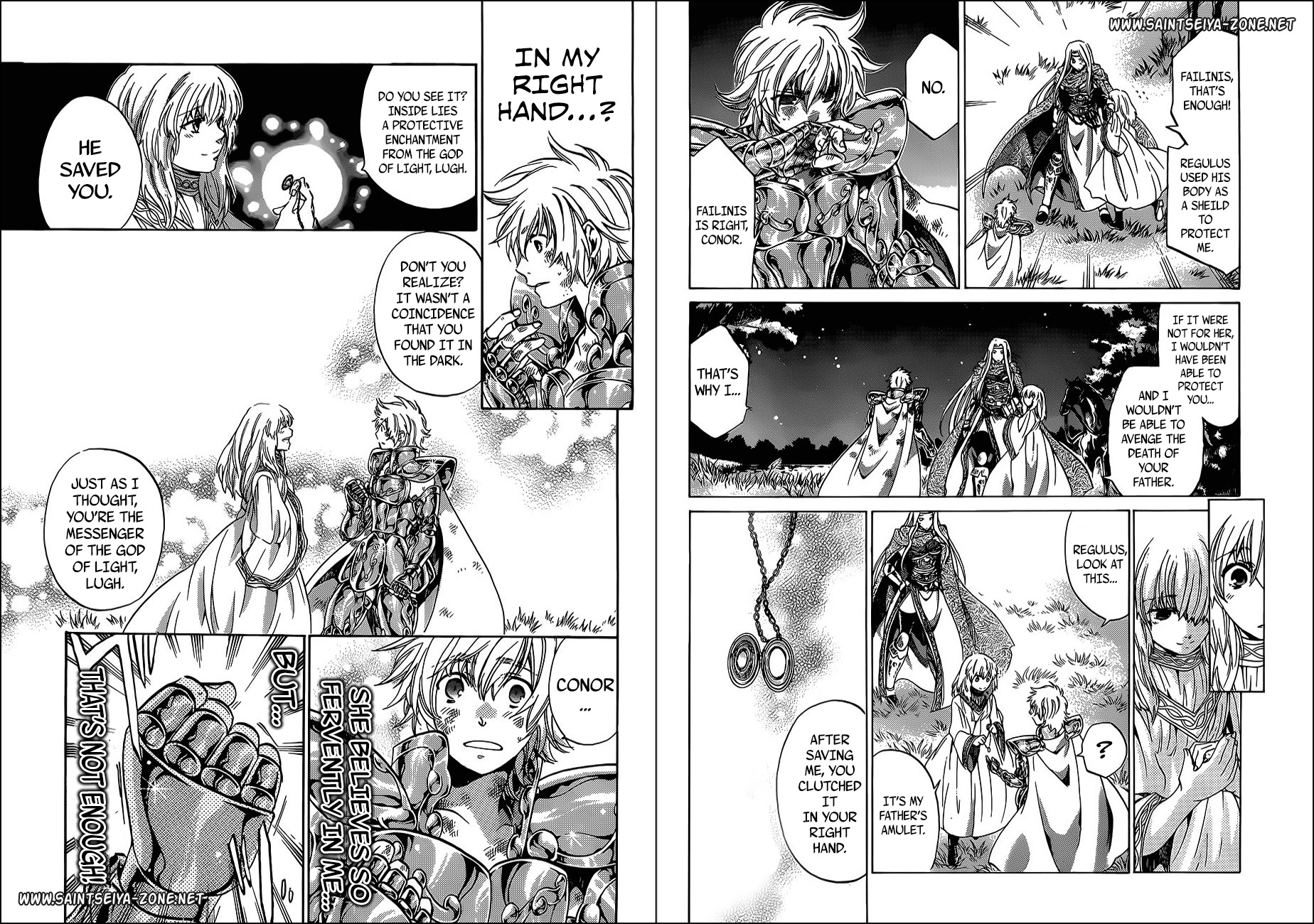 Saint Seiya - The Lost Canvas Gaiden - Vol.7 Chapter 2: Sorcerer Of Darkness And Envoy Of Light