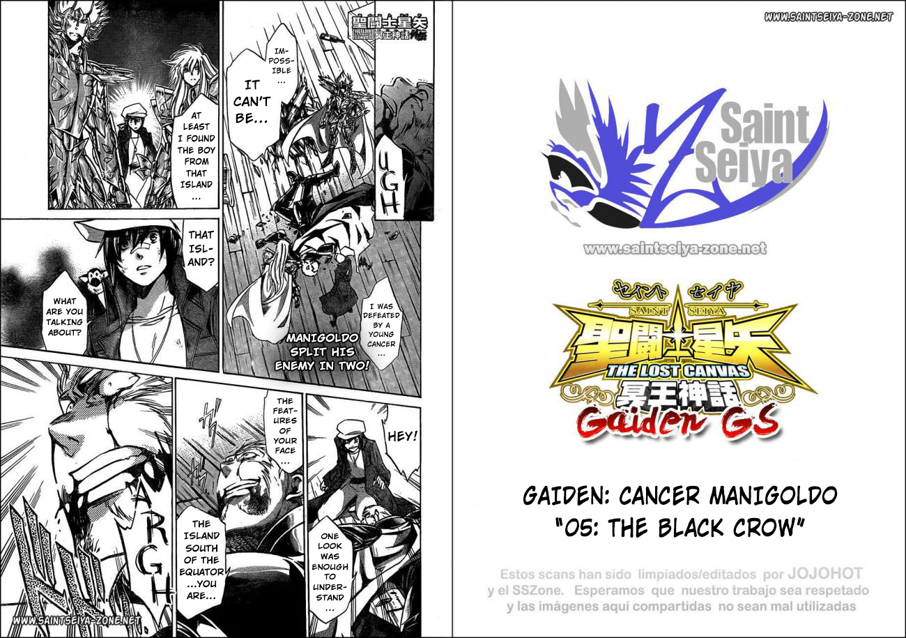 Saint Seiya - The Lost Canvas Gaiden - Vol.4 Chapter 5: The Black Crow